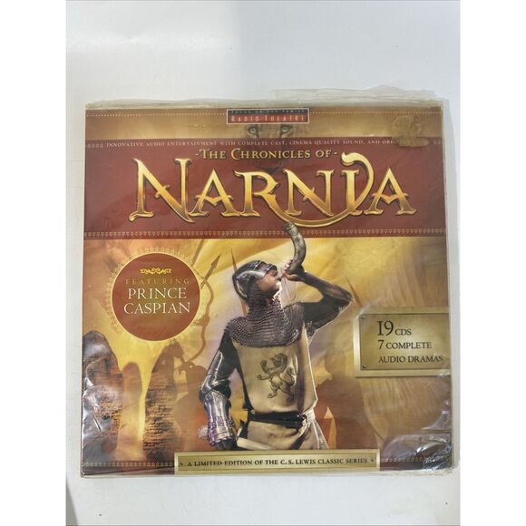 Focus On Family The Chronicles of Narnia 19 Audio Drama CD Set Limited Edition - Picture 1 of 7